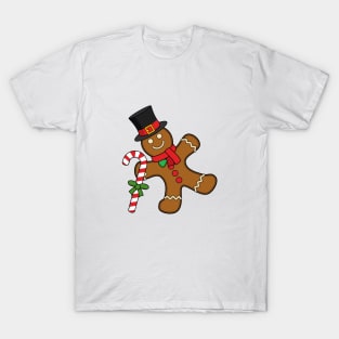 Dancing Gingerbread Man T-Shirt